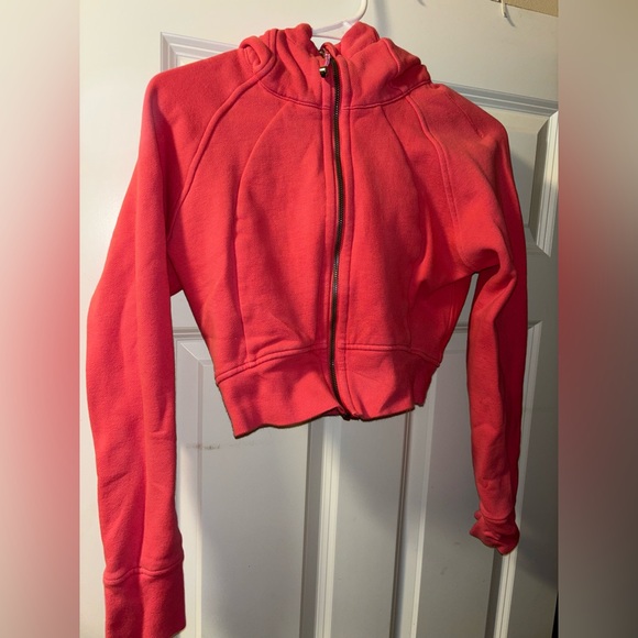 Lululemon scuba full zip cropped hoodie - Picture 1 of 4